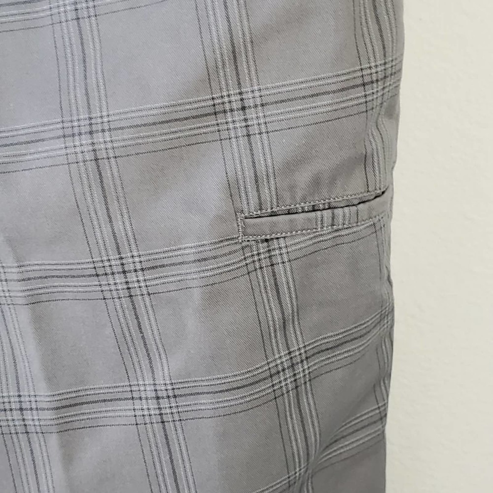 Volcom men's get plaid board active surfing skater athletic shorts size 32 - Picture 4 of 6